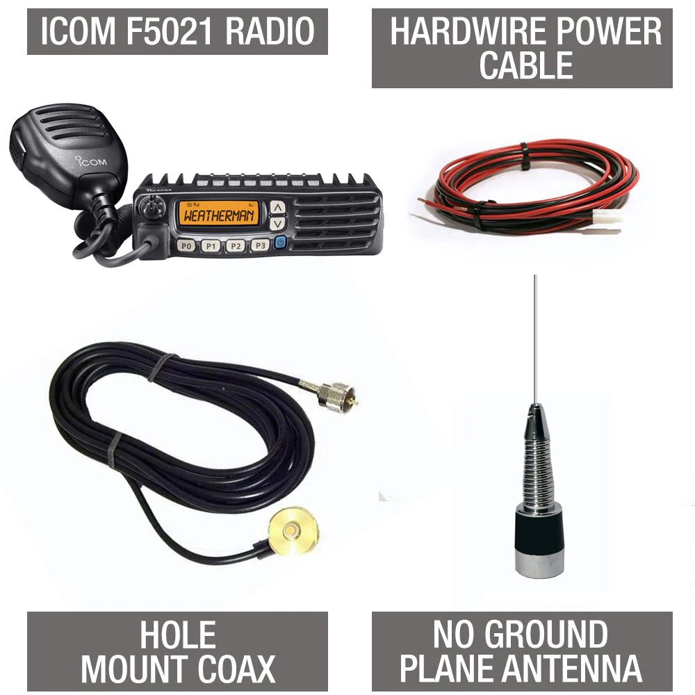 Overland High Power VHF Radio Package - PCI Race Radios