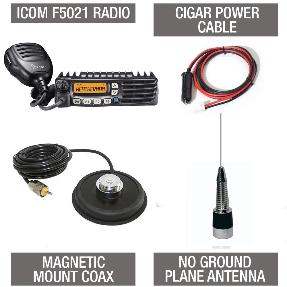 Overland High Power VHF Radio Package - PCI Race Radios