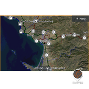 Baja Peninsula Satellite Imagery Map Lowrance