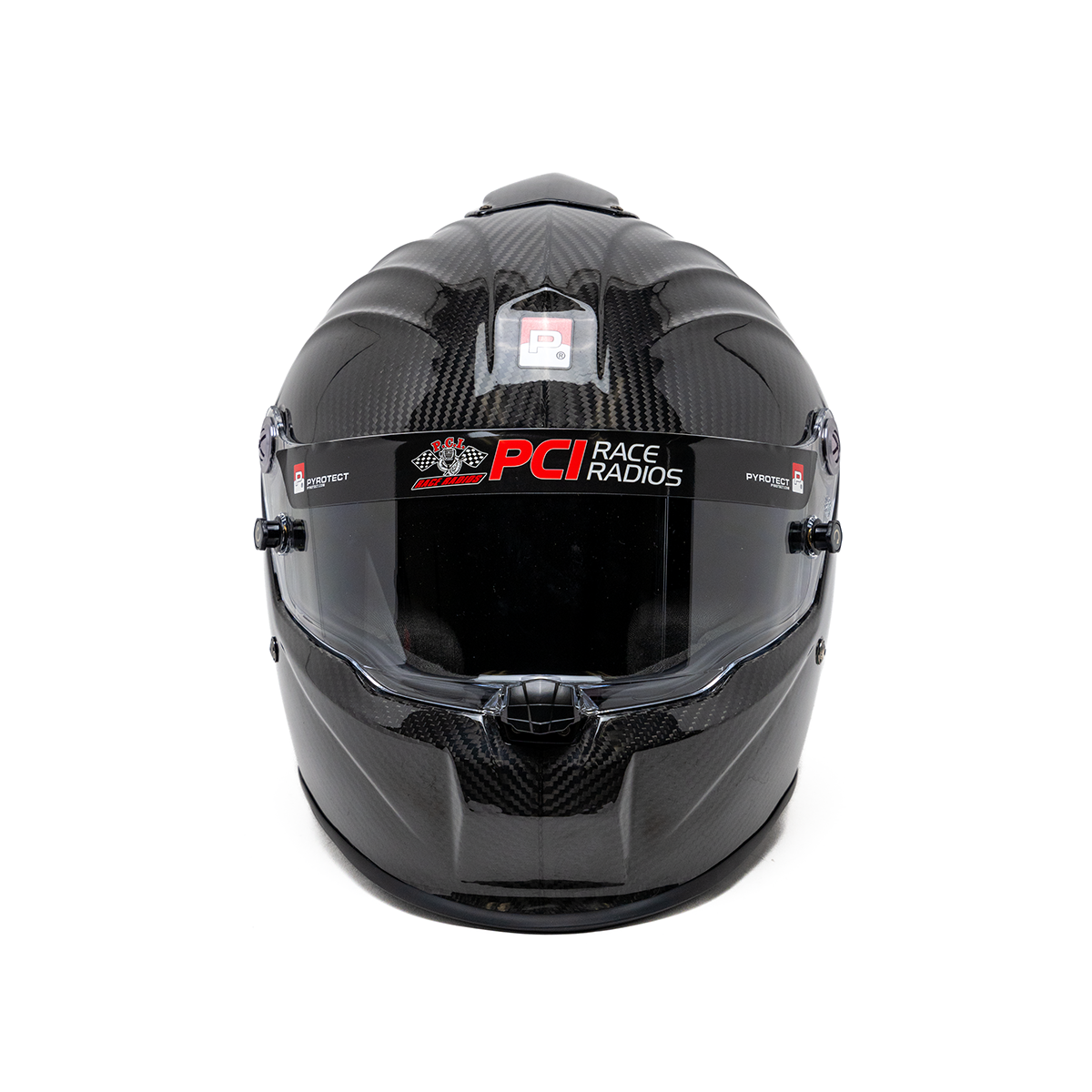 PCI Wired Pyrotect Pro Race Carbon Top Air Helmet