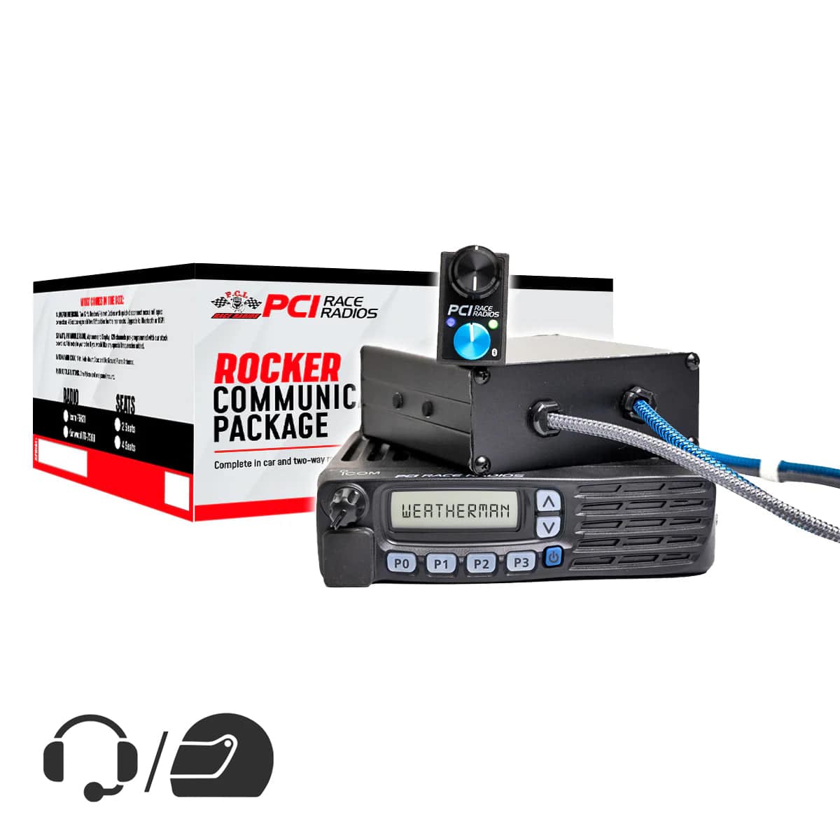 Rocker Communications Package - PCI Race Radios