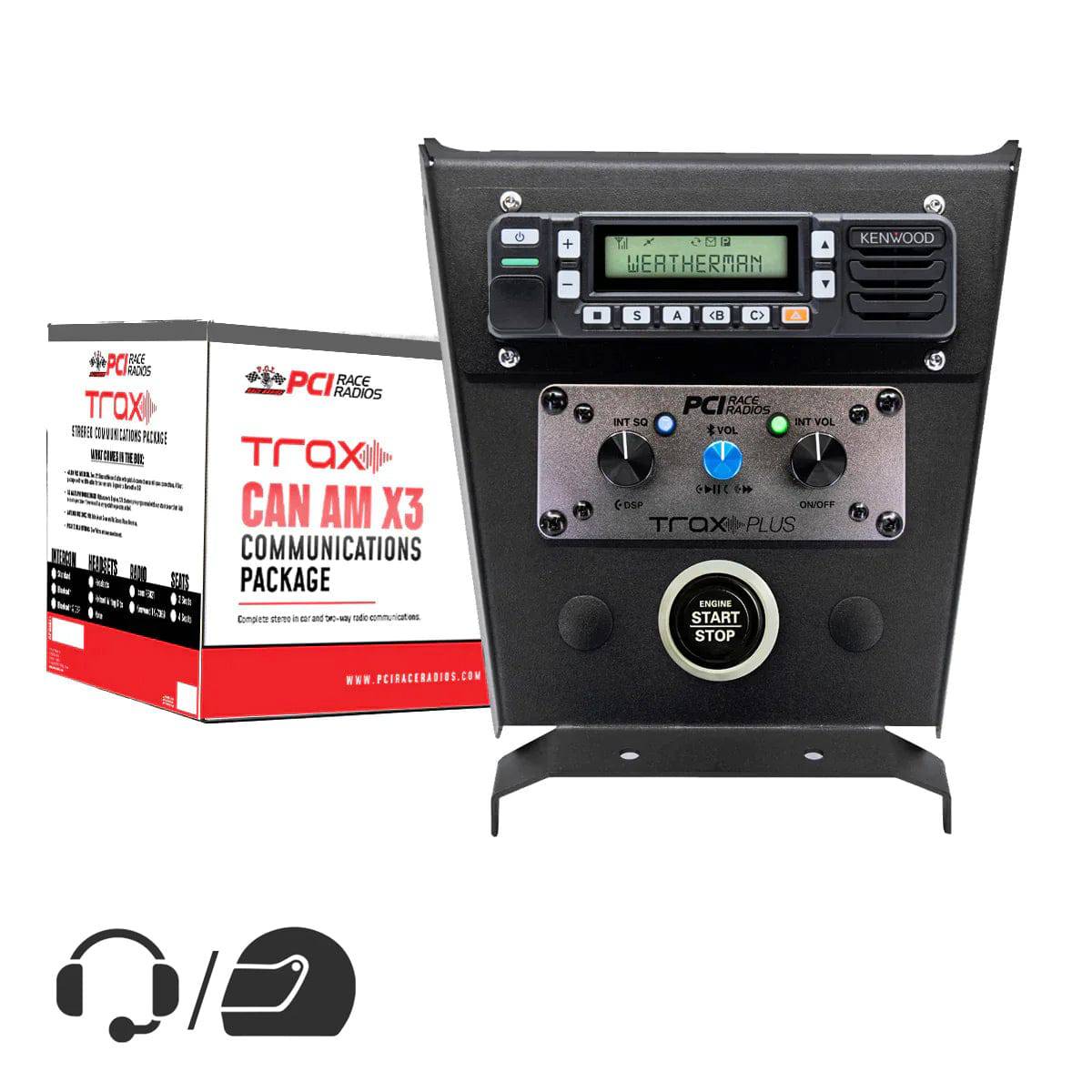 CanAm X3 Trax Stereo Complete Communications Package