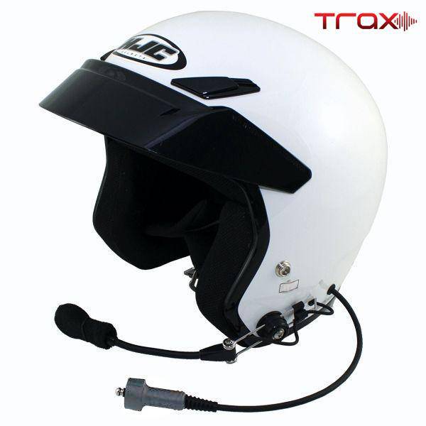 Open face best sale helmet microphone